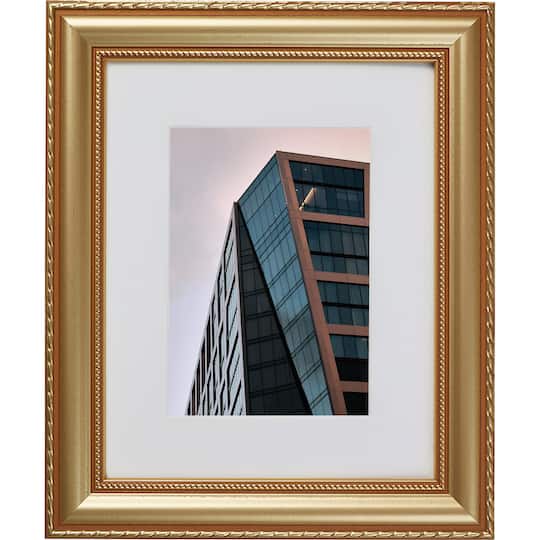 Craig Frames 4 Pack Victoria Gold Picture Frame with Mat
